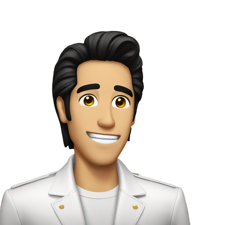 genmoji : Zach King en Elvis