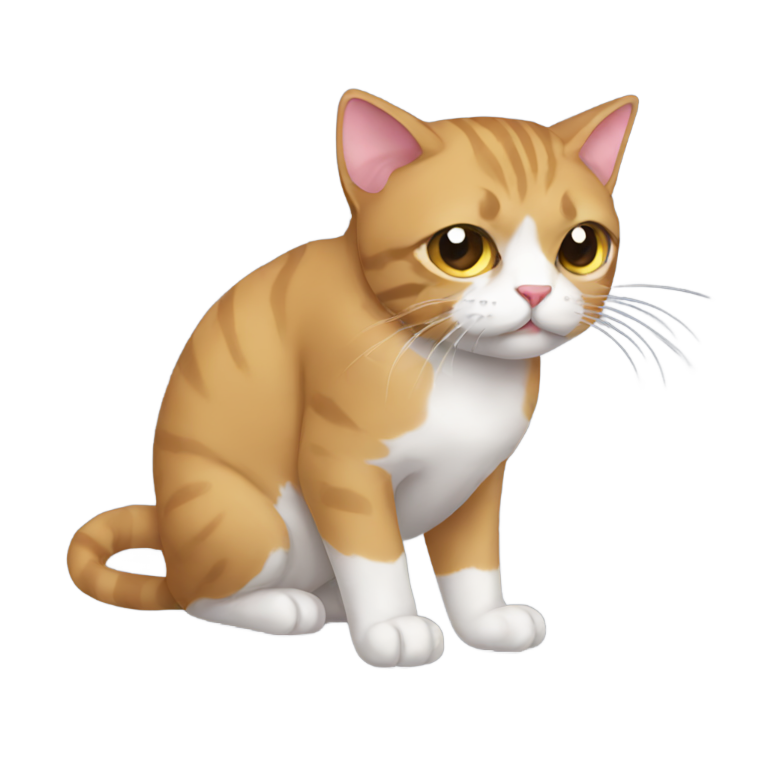 genmoji：一只猫做MMA
