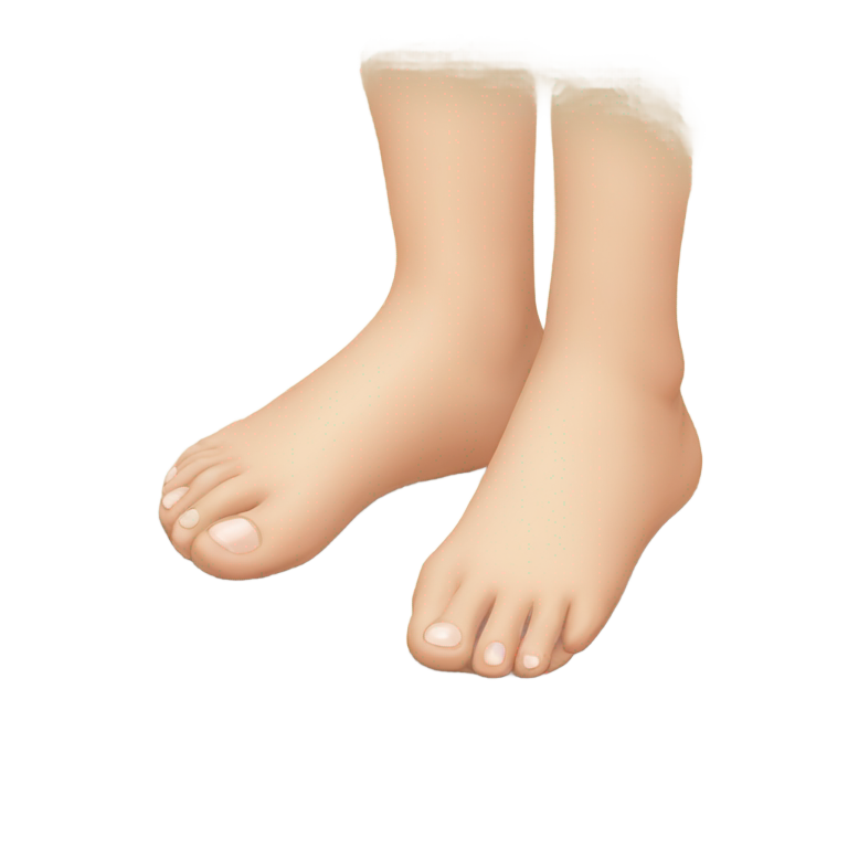 genmoji : Pied pédicurés