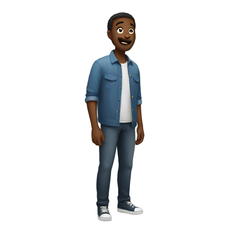 genmoji：黑人放屁