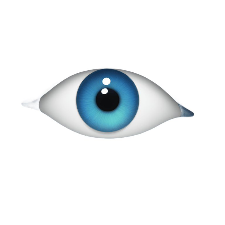 絵文字：Blue eye