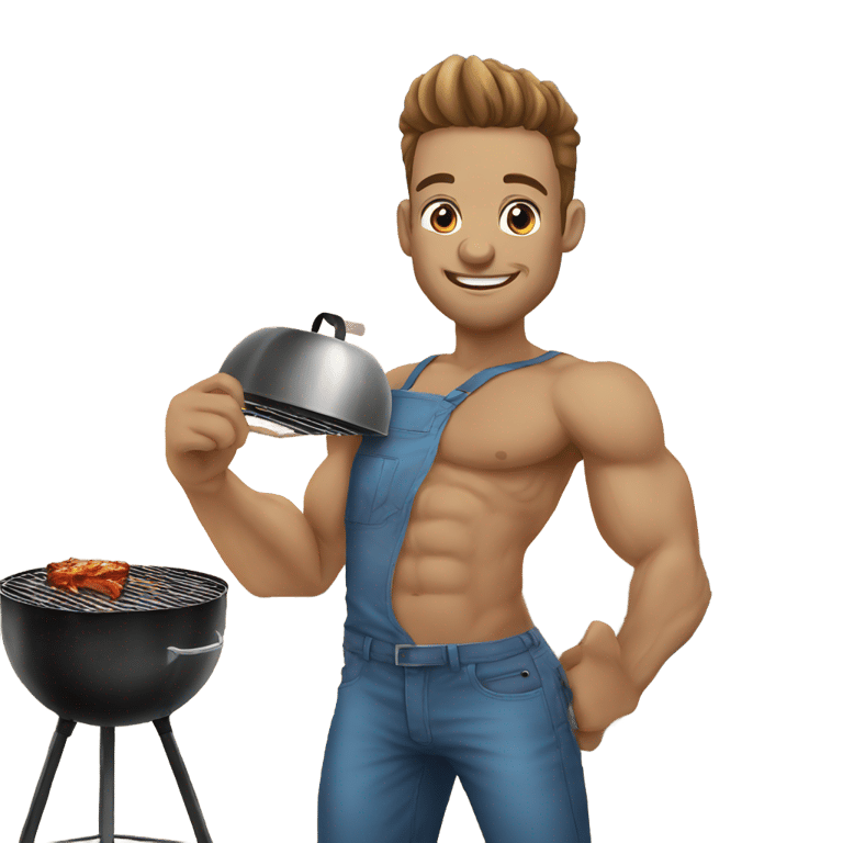 genmoji: BBQ - DAWN I`M GOOD - Blue - Extreme level