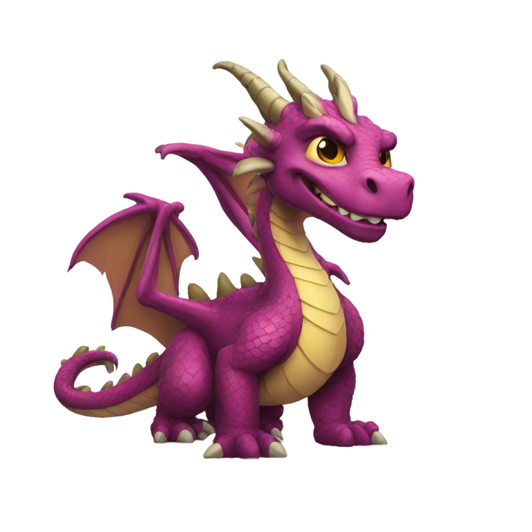 genmoji : Dragon cool