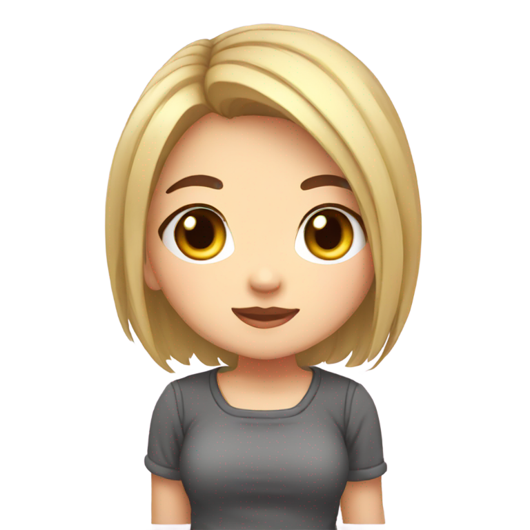 genmoji：矮小的Q版女孩