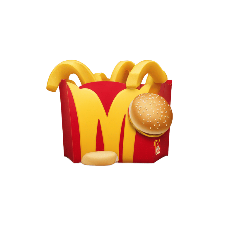 genmoji：麦当劳 logo