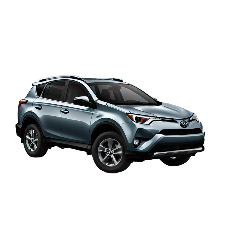genmoji: A lunar rock Toyota rav 4