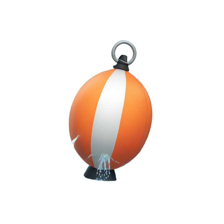 genmoji：buoy in water