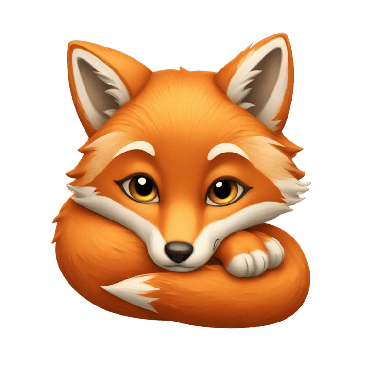 genmoji：小狐狸拥抱