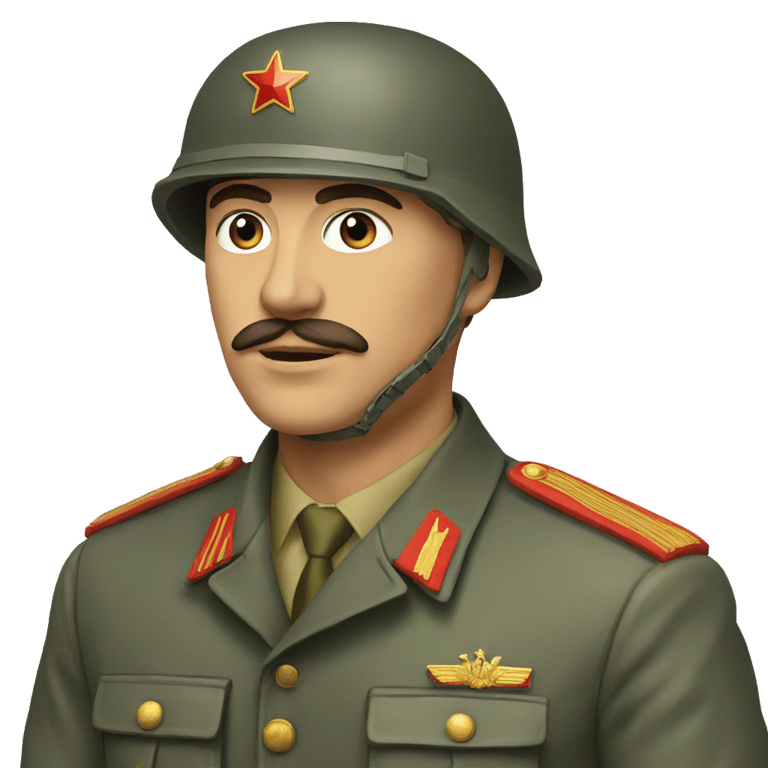 genmoji：Soviet Soldier
