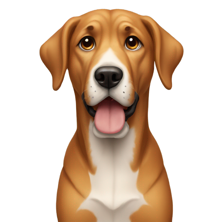 絵文字：huge dog