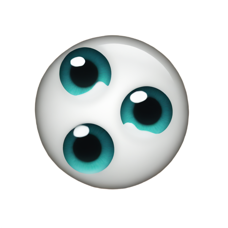 genmoji：眼睛爆出
