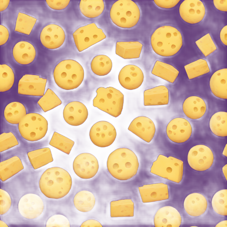 genmoji: cheese bals