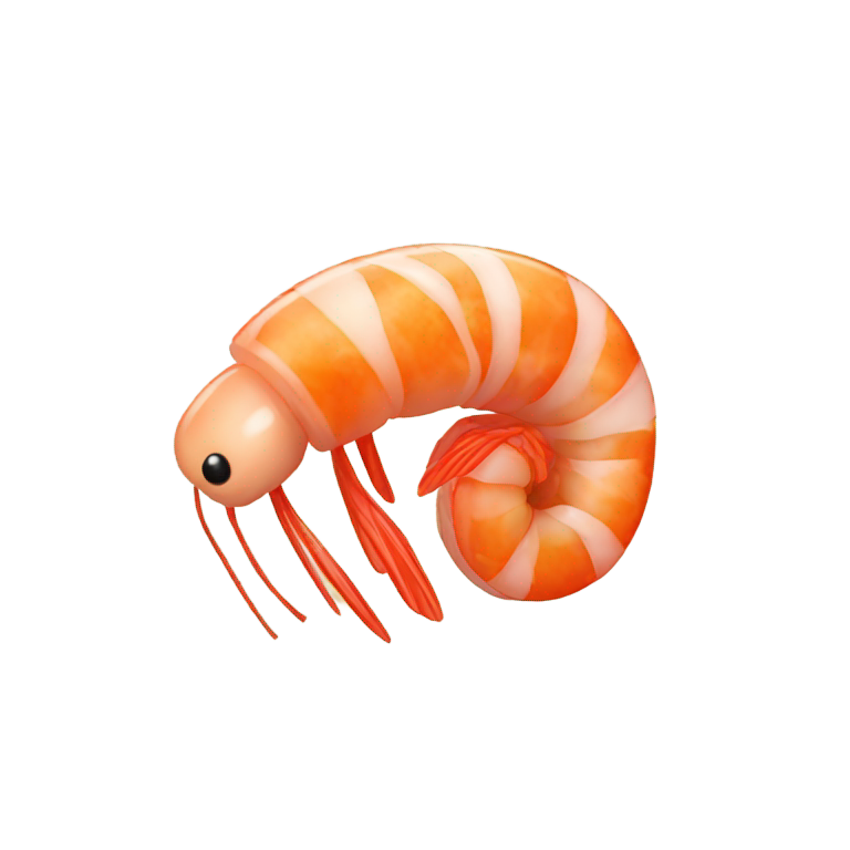 genmoji : Crevette sushi