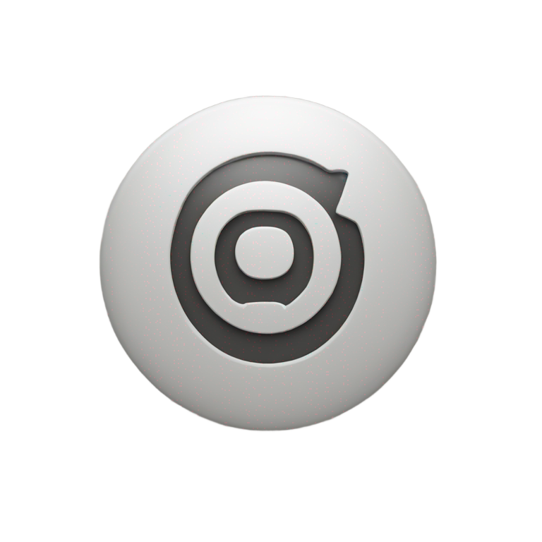 絵文字：「o」の上に「:」のマークが付いたもの