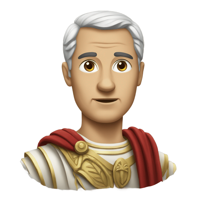 genmoji：朱利叶斯·凯撒