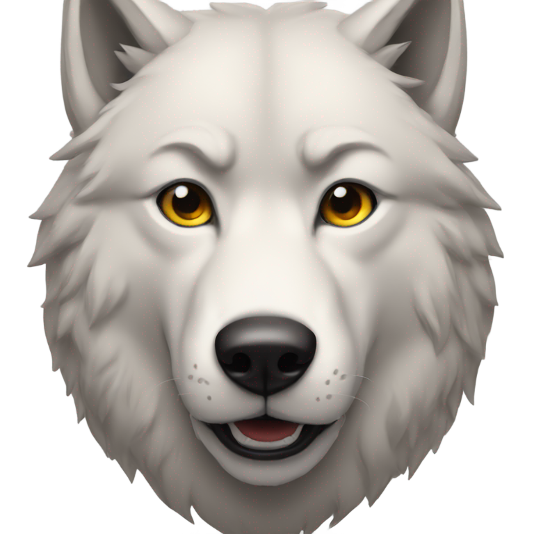 genmoji: daddy alpha wolf