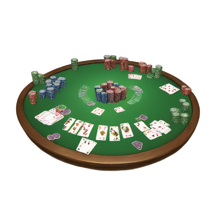 genmoji: Poker set