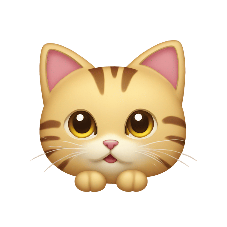 絵文字：Hello kity na poduszce