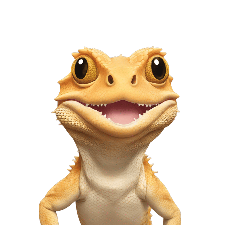 genmoji : Bearded dragon