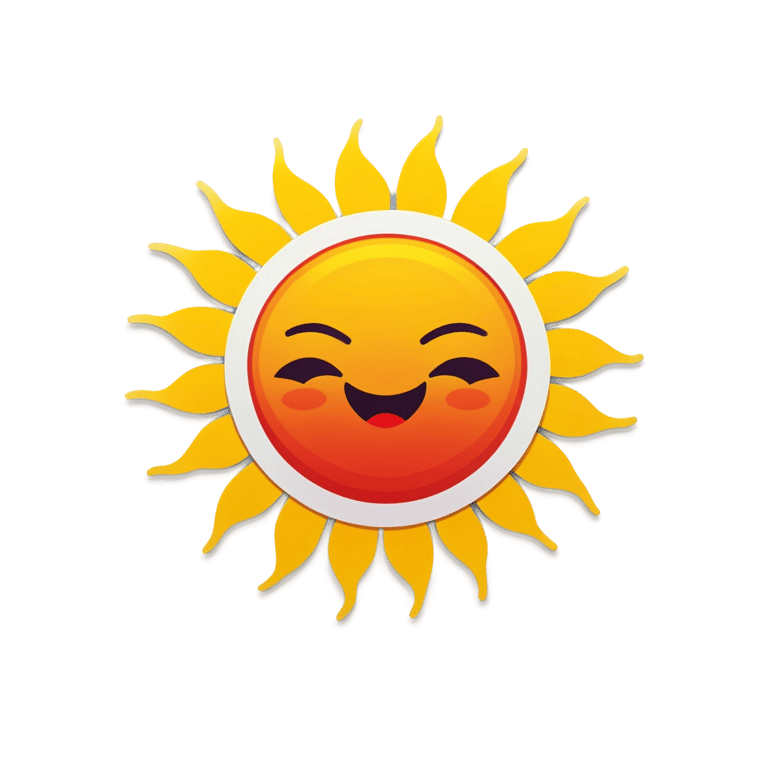 genmoji：心形太阳
