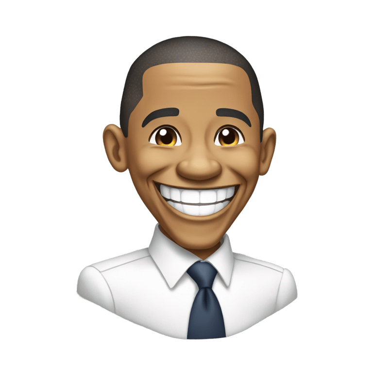 genmoji：奥巴马总统😂