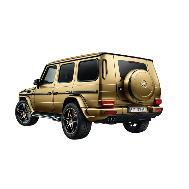 genmoji : Verso, or, Mercedes classe G AMG