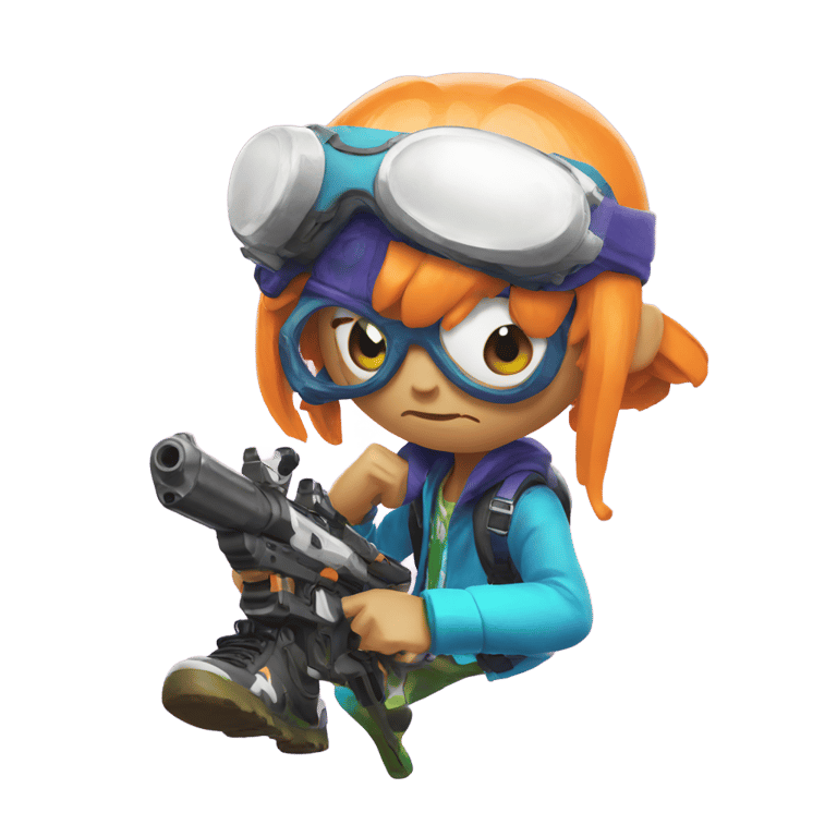 genmoji : splatoon