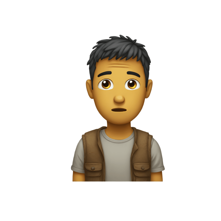 genmoji：Sad criw