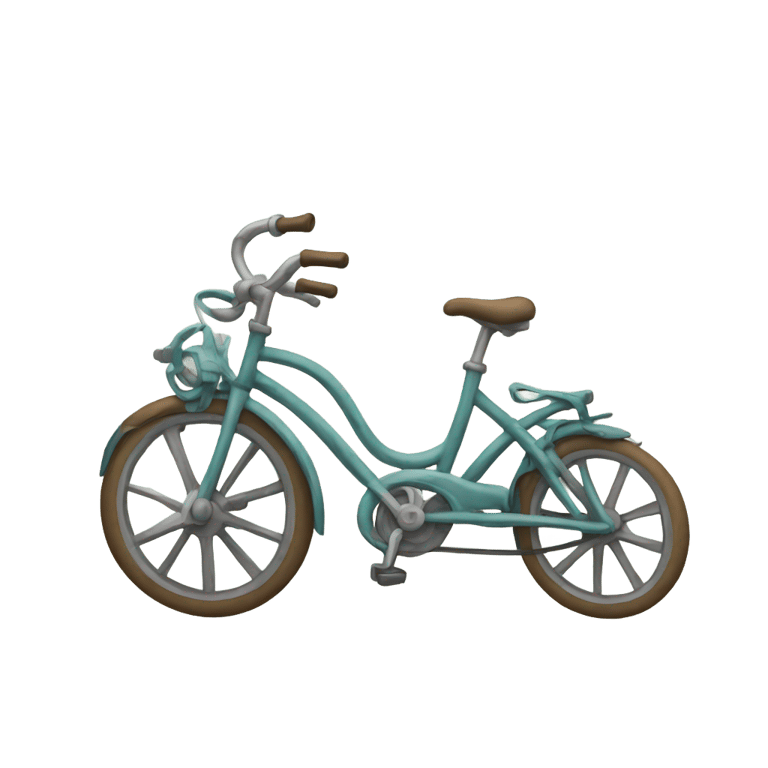 genmoji : bike with anchor