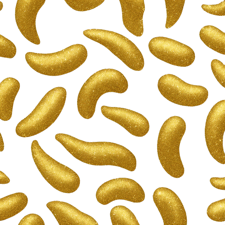 genmoji : Cascade of gold glitter