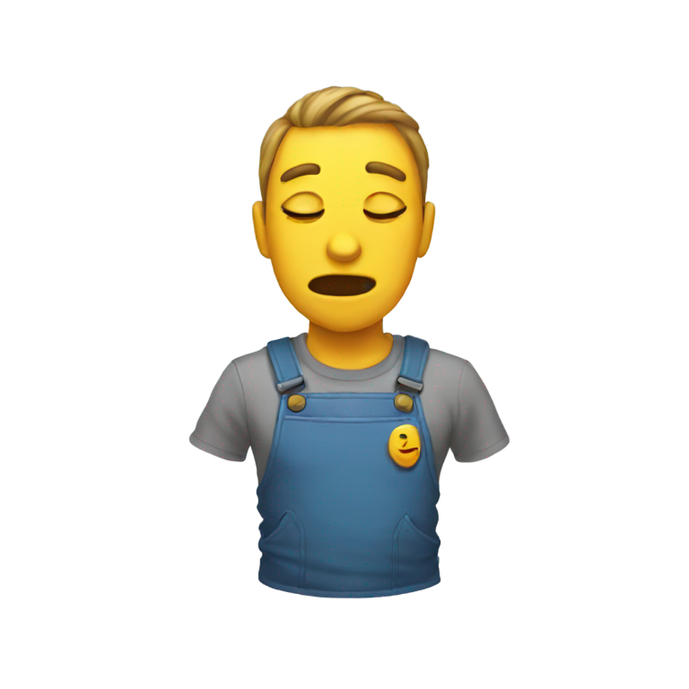 genmoji: Weeping emoji