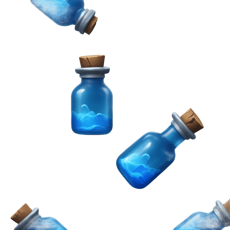 絵文字：Blue Fortnite Mini potion