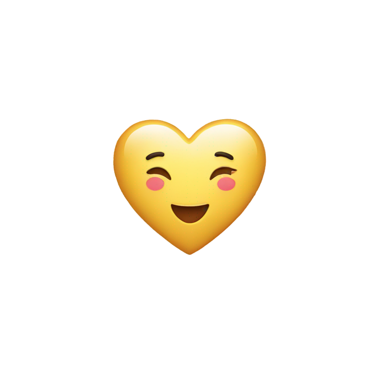 genmoji: Heart with Sparkles