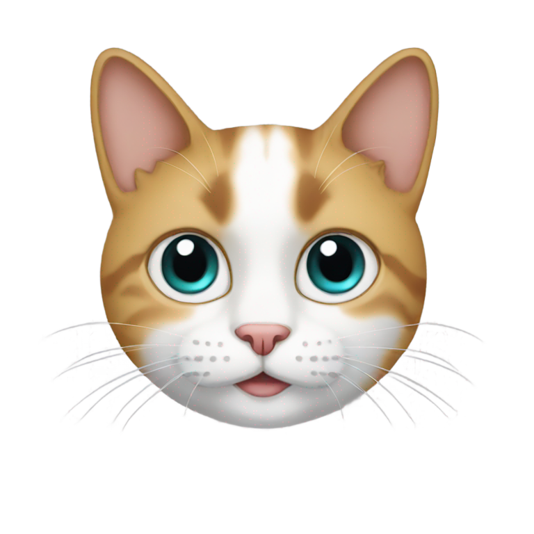 絵文字：自閉症の猫