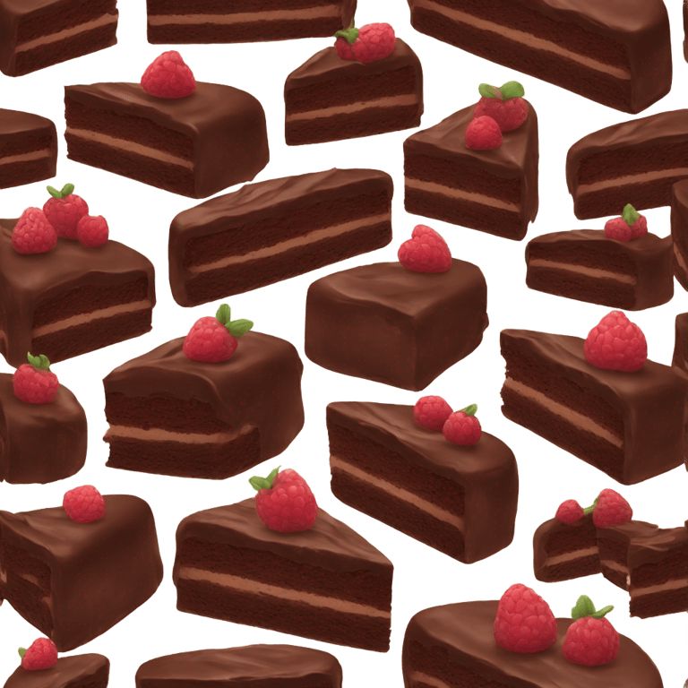 絵文字：チョコレートケーキ