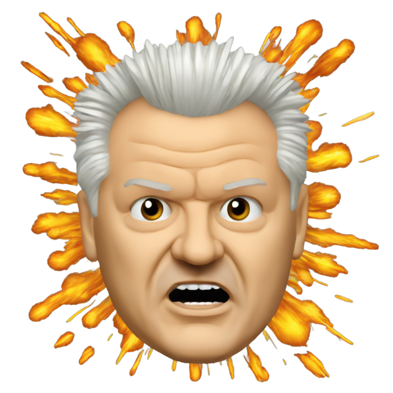 genmoji：米洛舍维奇头部爆炸