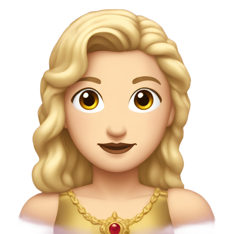 genmoji: Madonna Ciccone shoulders up