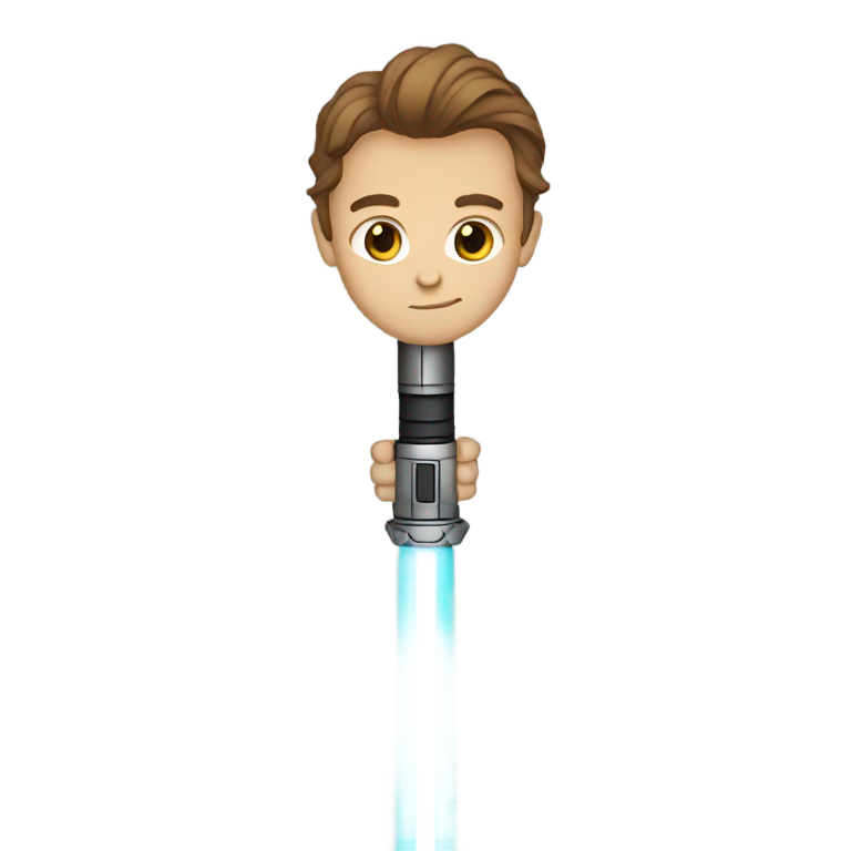genmoji : sabre laser