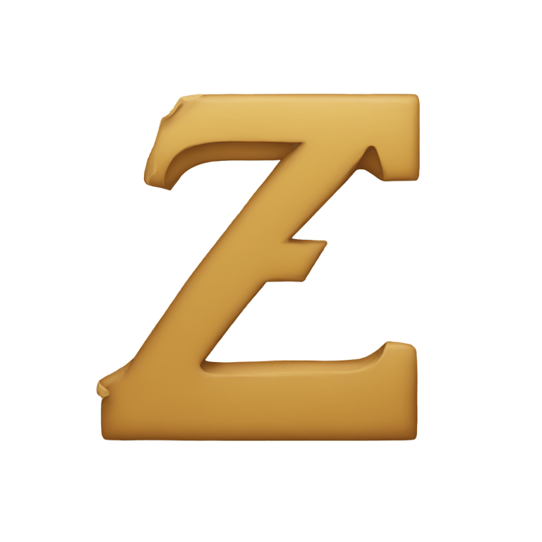 genmoji : Letter Z