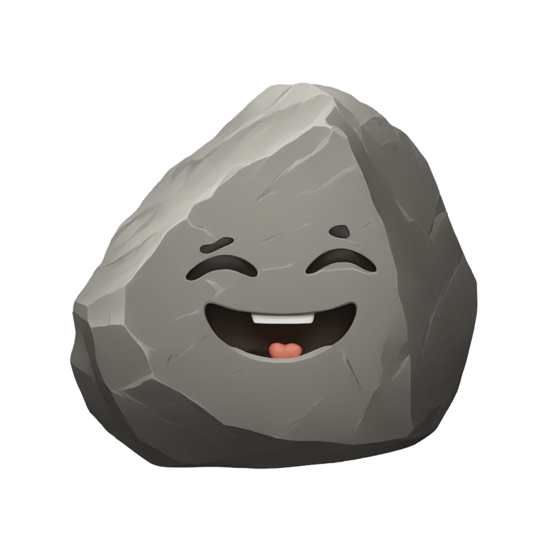 genmoji：岩石