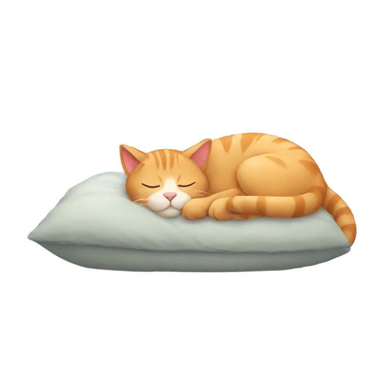 genmoji : Chat dormant