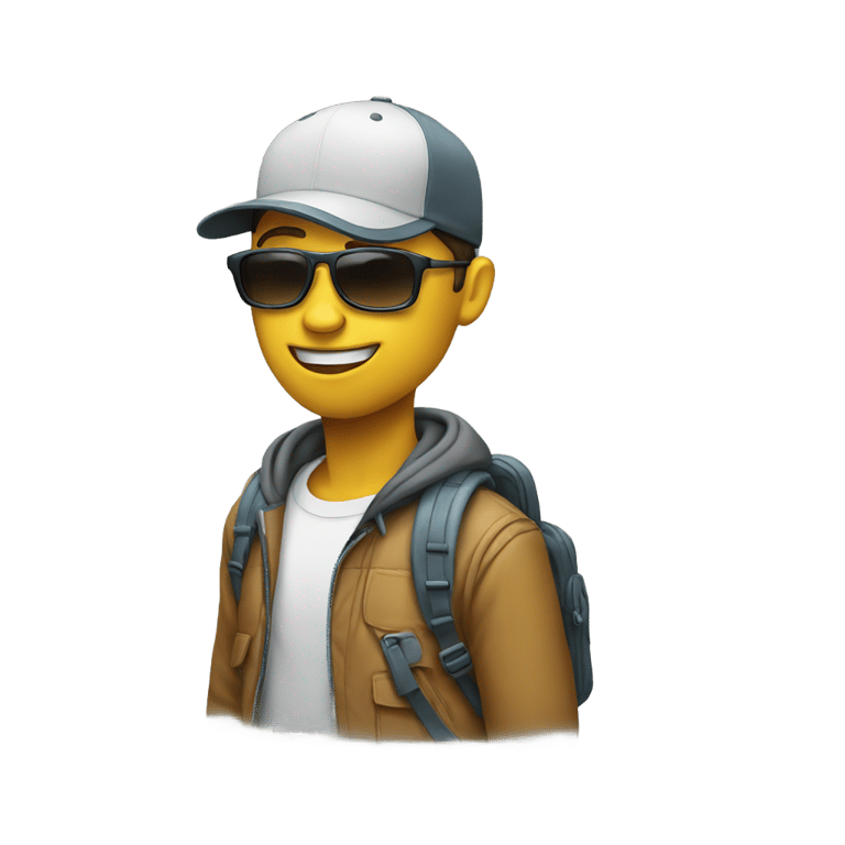 絵文字：A cool dude