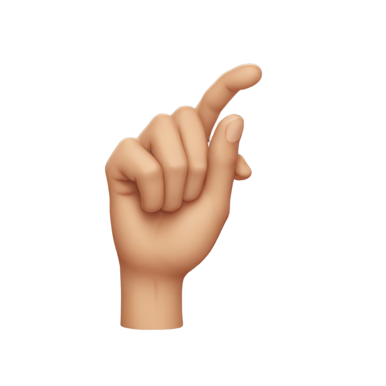 genmoji : Une main tenant un pénis