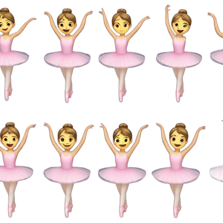 genmoji：学校芭蕾舞