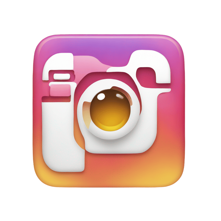 genmoji : Instagram logo