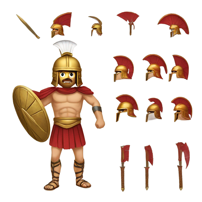 genmoji：Greek Hoplite
