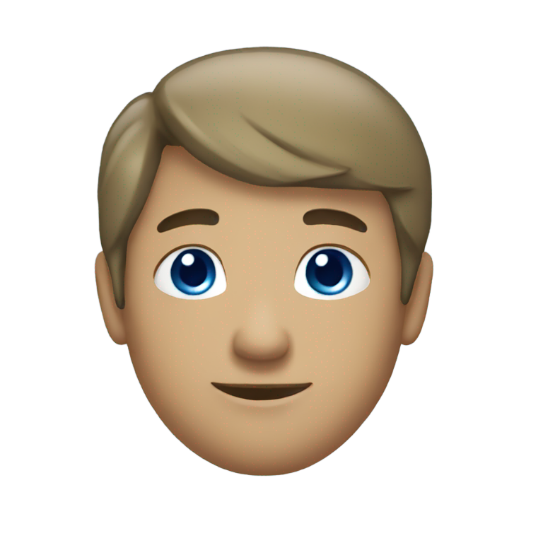 genmoji：阿凡达蓝色鹅卵石