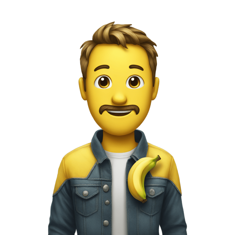 絵文字：A BIG banana