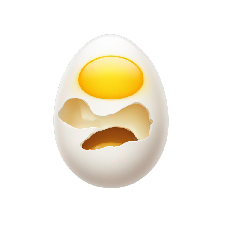 genmoji: egg exhaling