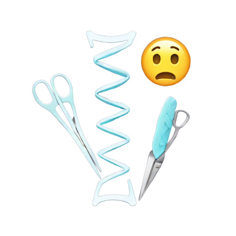 genmoji：DNA和剪刀